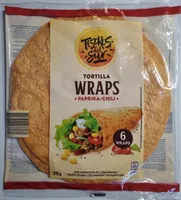Tortilla Wraps Paprika-Chili
