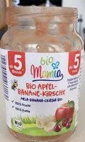 Bio Apfel-Banane-Kirsche