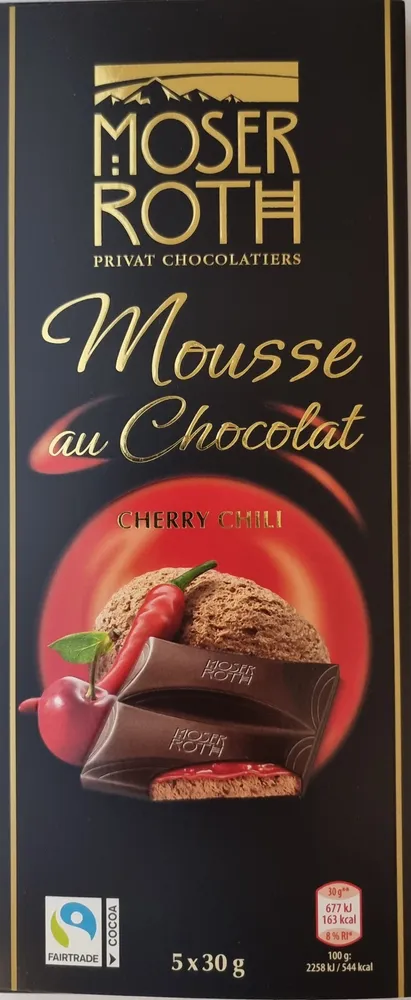 Mousse au Chocolat Cherry Chili
