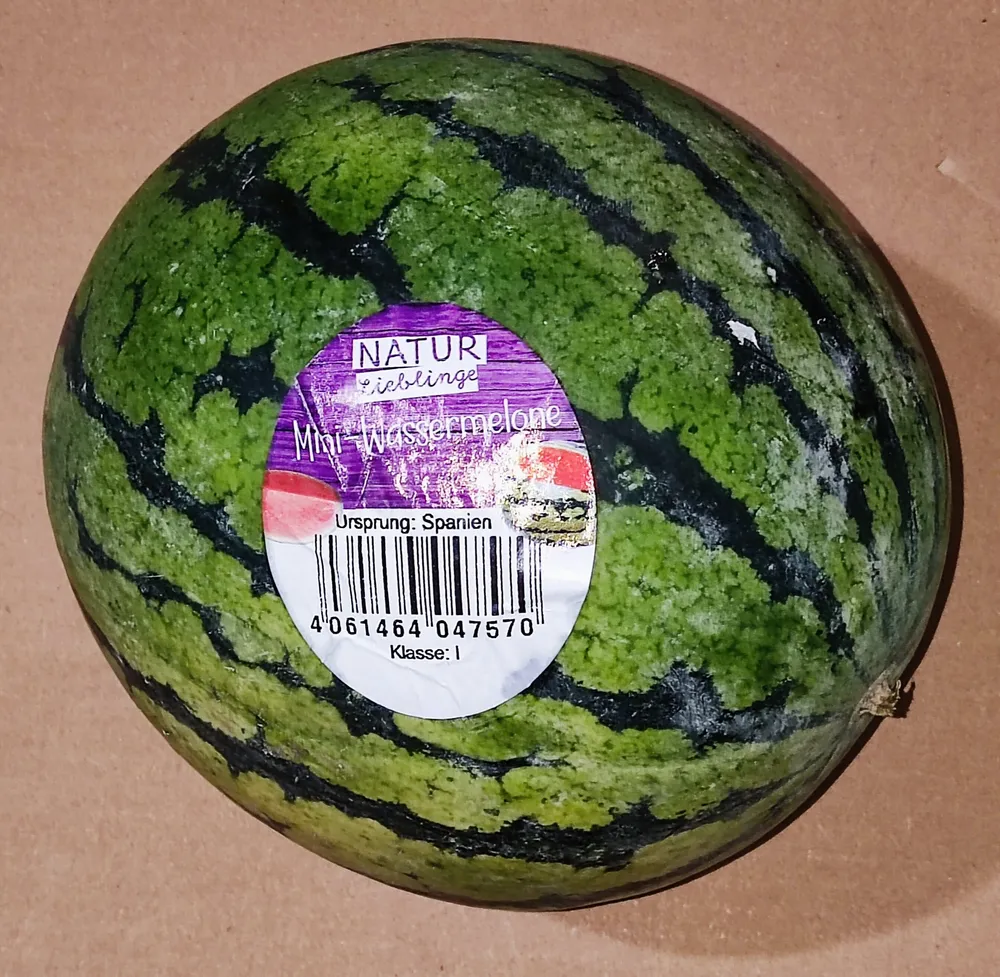1/2 Mini-Wassermelone