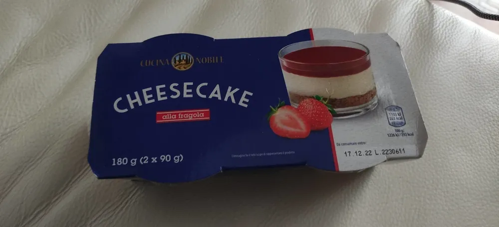 Cheesecake alla fragola