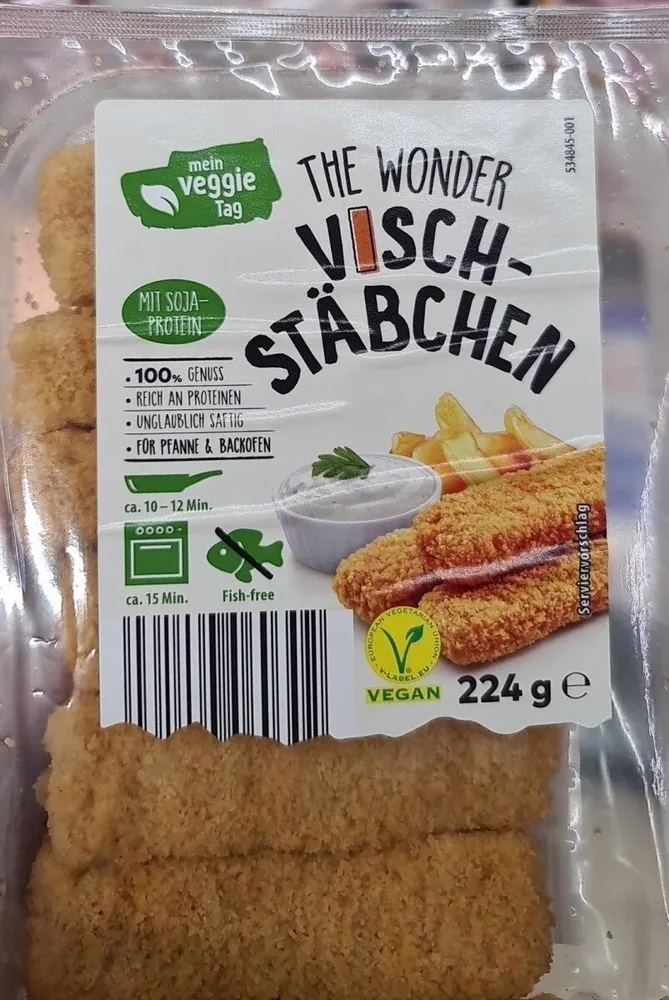 The wonder Visch Stäbchen