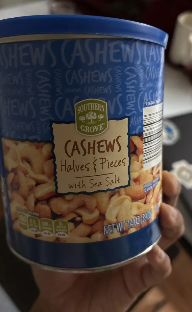 Cashews Halves & Pieces with Sea Salt