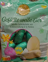 Gefüllte weiße Eier