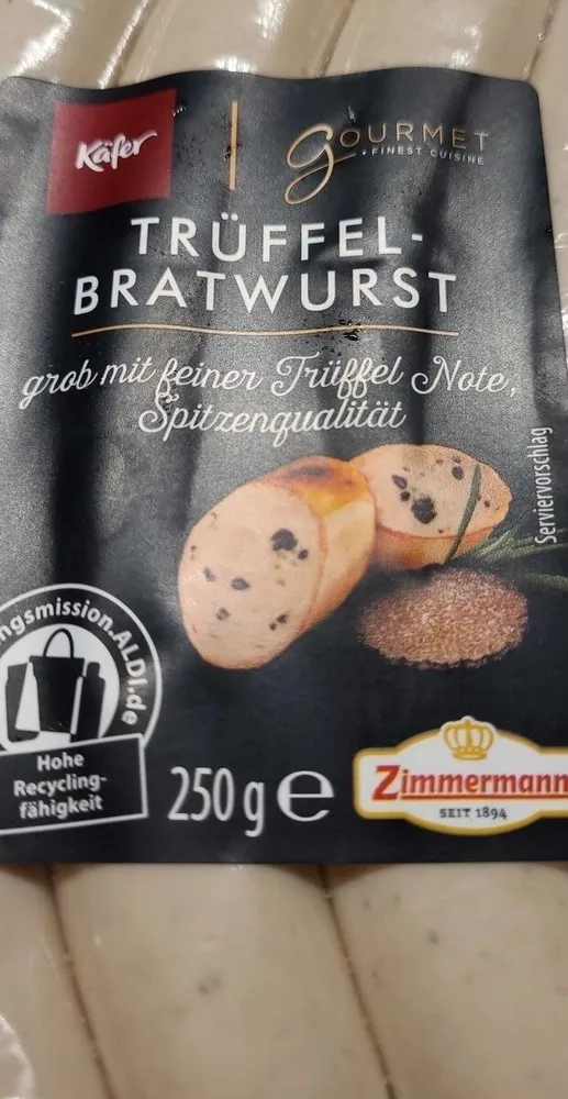 Trüffel-Bratwurst