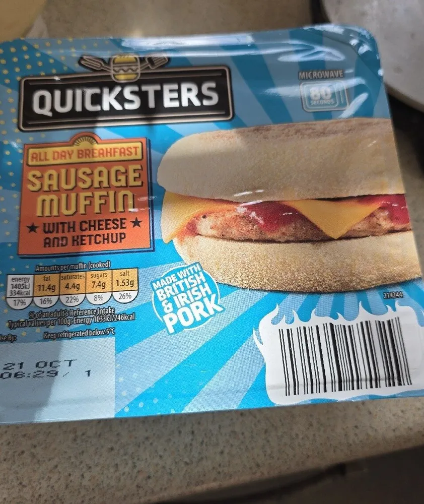 Quicksters Sausage muffin