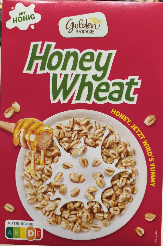 Honey Wheat gepuffter Weizen mit Honig