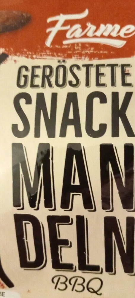 Geröstete Snackmandeln