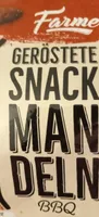 Geröstete Snackmandeln