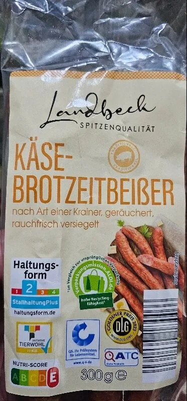 Käse-Brotzeitbeißer
