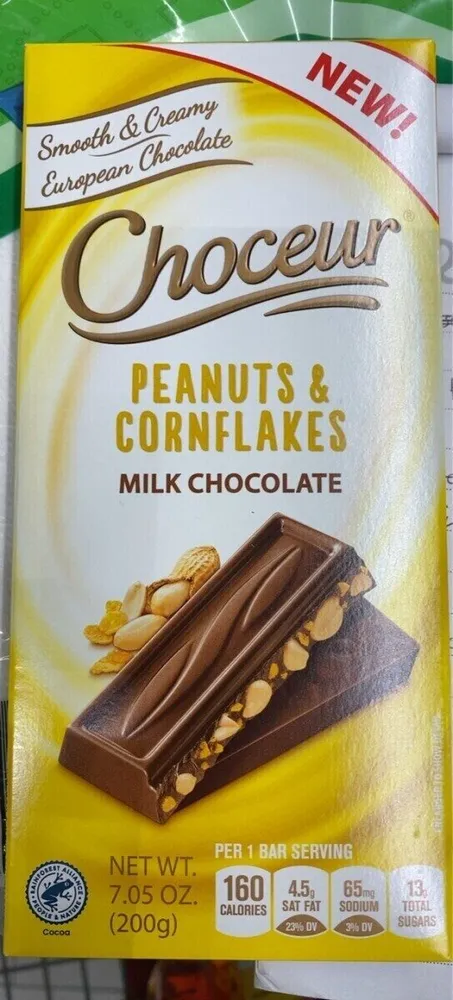 Peanuts & Cornflakes Milk chocolate