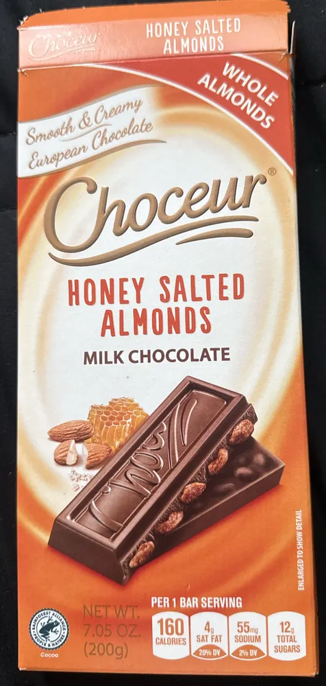Honey Salted Almonds Milk Chocolate