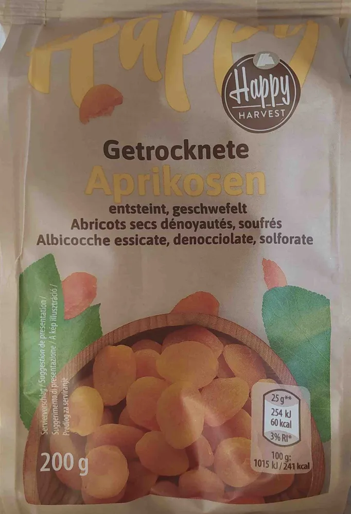 Dried apricot