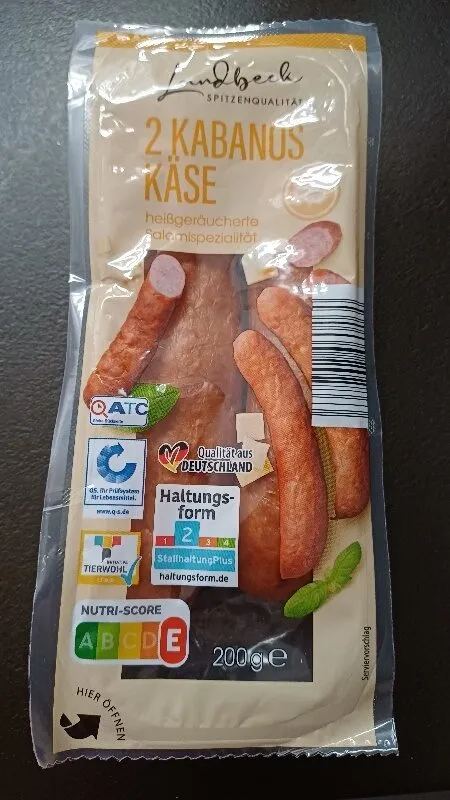 2 Kabanos Käse