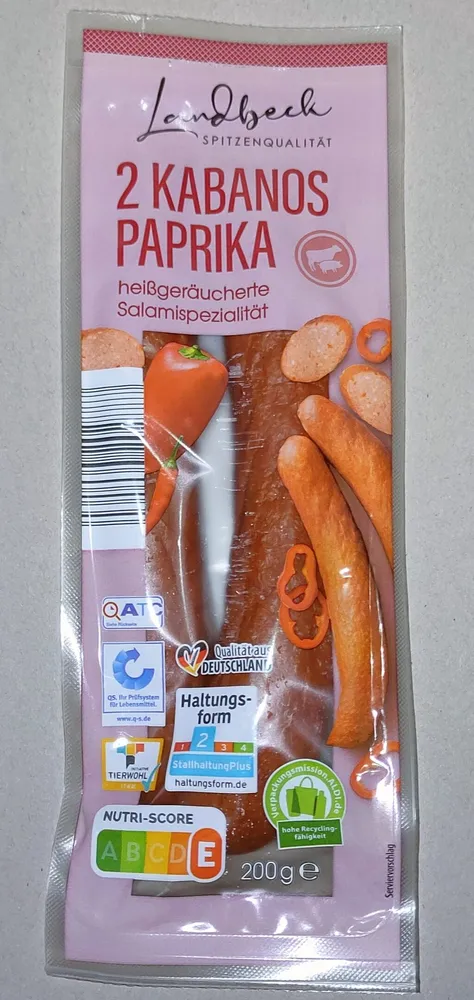 2 Kabanos Paprika
