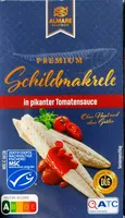 Premium-Schildmakrele in pikanter Tomatensauce