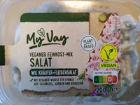 Veganer Salat - Wie Kräuter-Fleischsalat