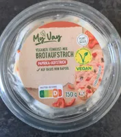 veganer Feinkost-Mix Brotaufstrich wie Käse-Kirsch-Paprika-Aufstrich