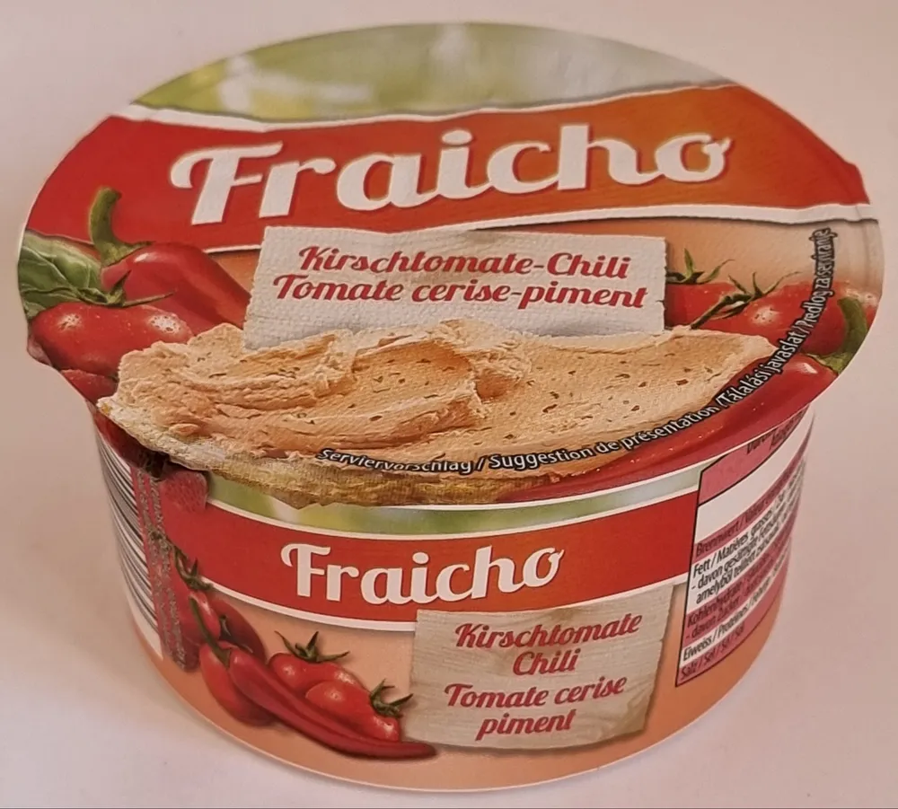 Frischkäse Kirschtomate-Chili