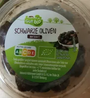 Schwarze Oliven