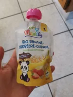 Bio banane-erdbeere-quinoa