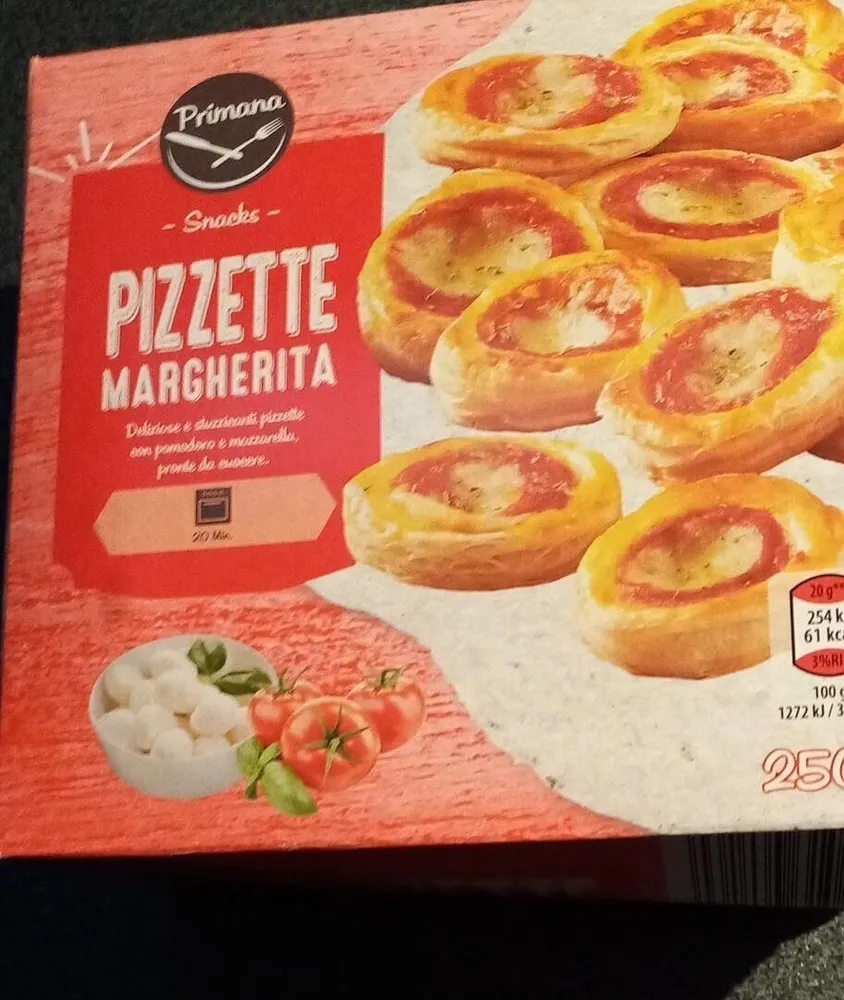 Pizzette Margherita