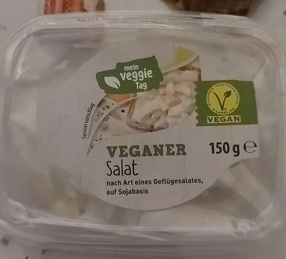 Veganer salat