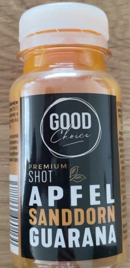 Apfel Sanddorn Guarana Premium Shot