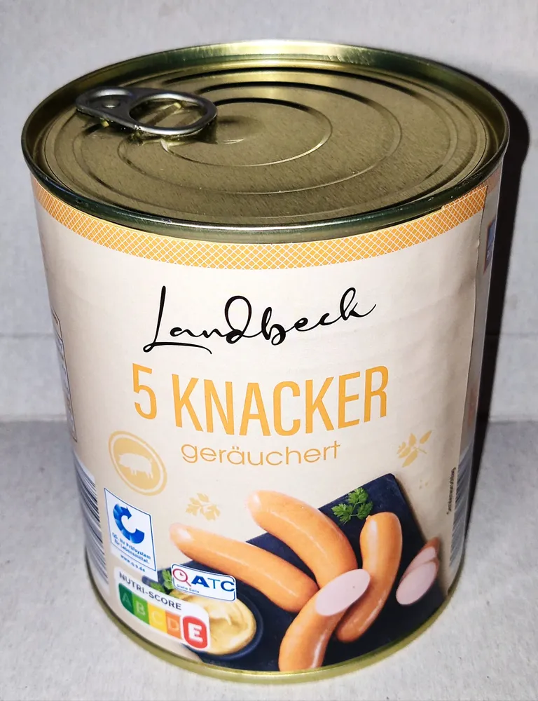 5 Knacker, geräuchert