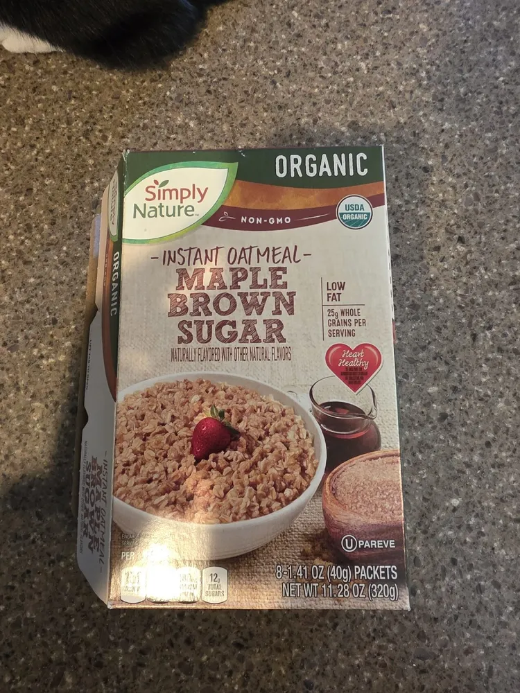 INSTANT OATMEAL MAPLE BROWN SUGAR