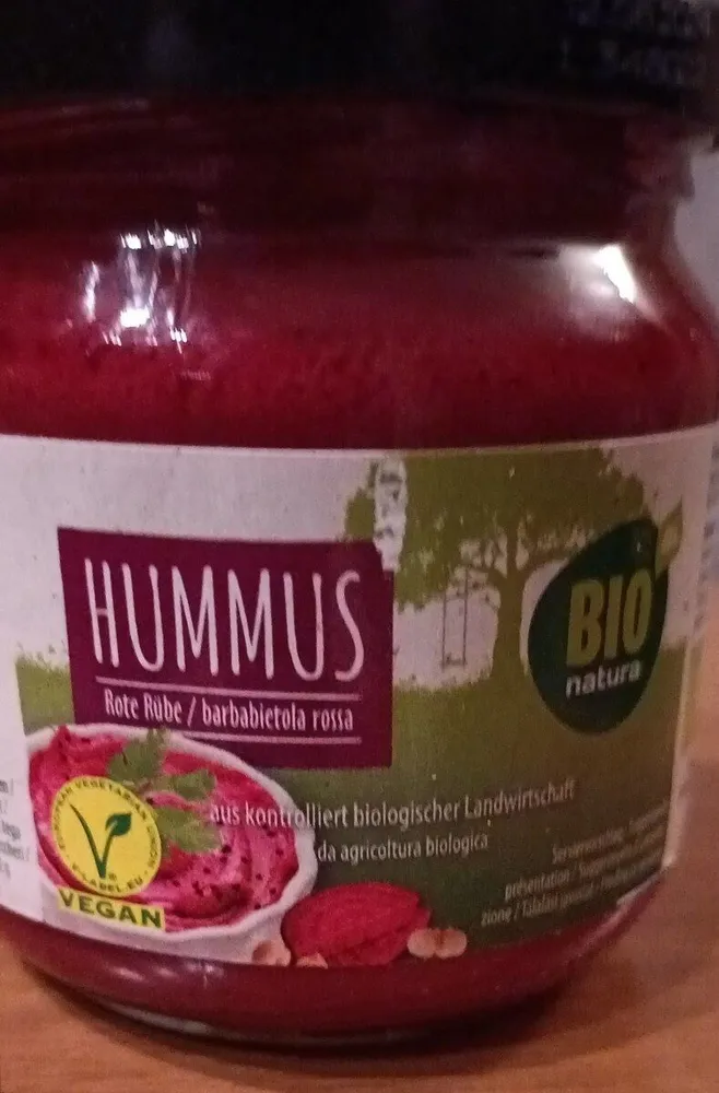 Hummus barbabietola
