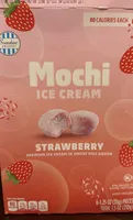 Mochi ice cream strawberry