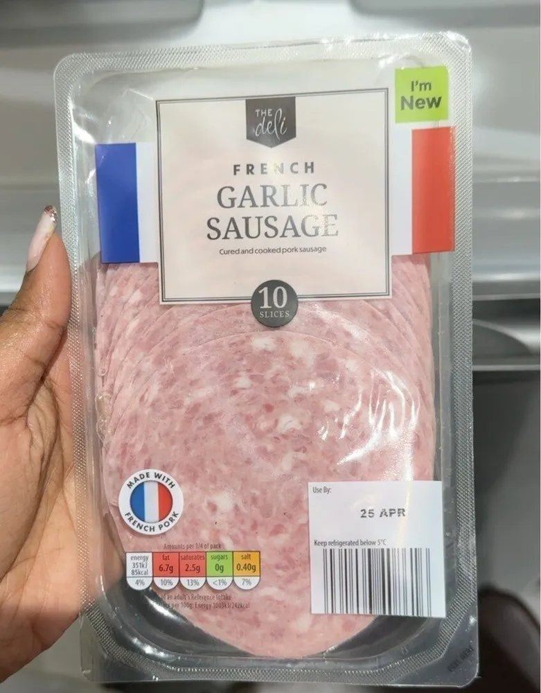 Garlic sausage