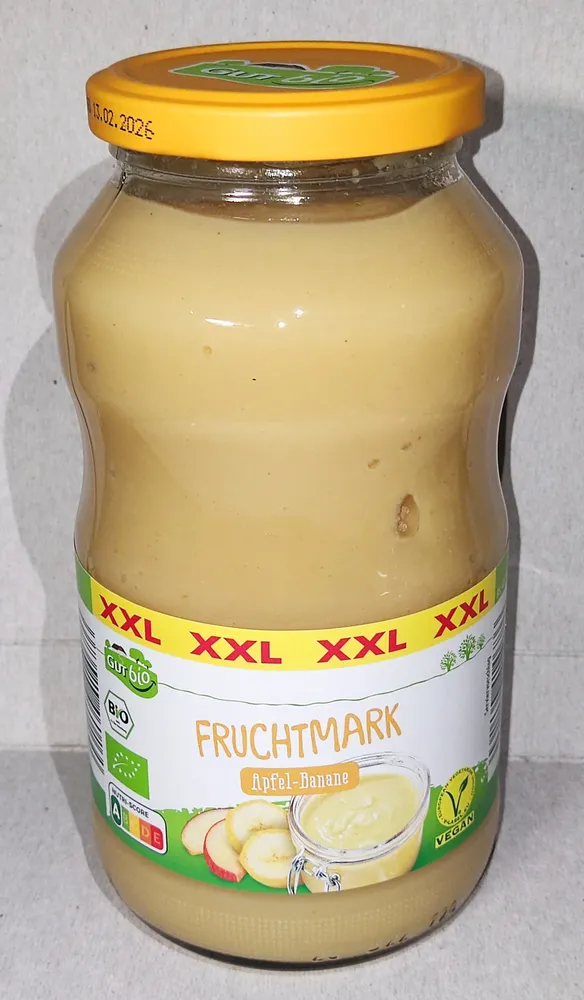 Bio-Fruchtmark XXL - Apfel-Banane