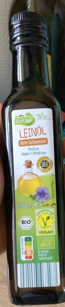 Bio-Leinöl nativ kaltgepresst