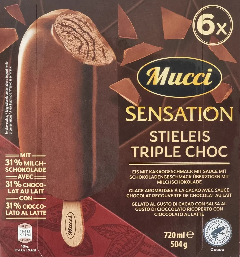 Sensation Stieleis Triple Choc