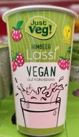 Himbeer Lassí Vegan auf Kokosbasis