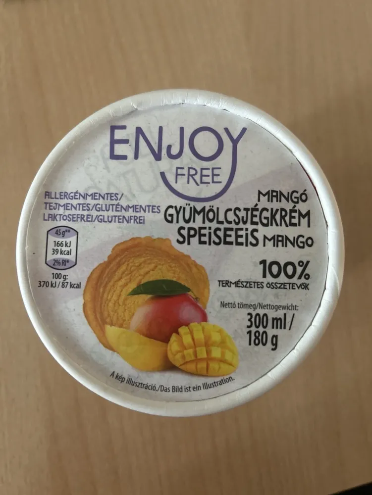 Mango Speiseeis