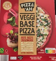 Pizza 'ah Rote Beete