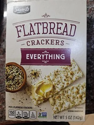 Everything Bagel flatbread  crackers