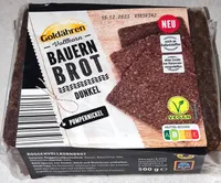 Vollkorn-Bauernbrot, dunkel
