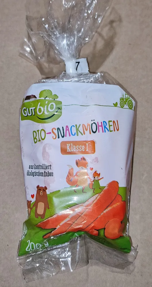 Bio-Snackmöhren