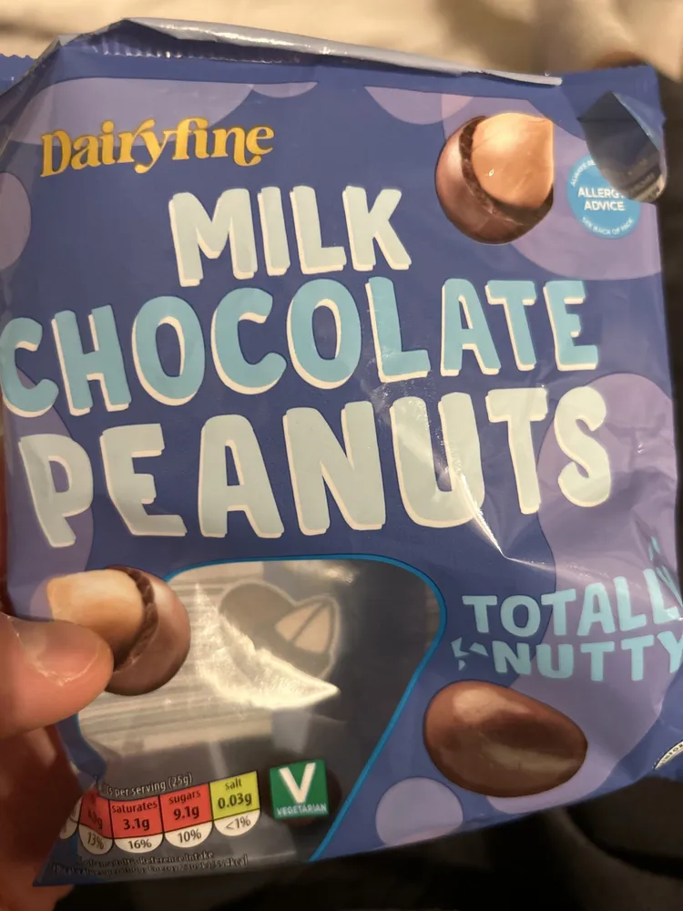 Milk Chocolate Peanuts