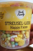 Streusel-Liebe Happy Faces