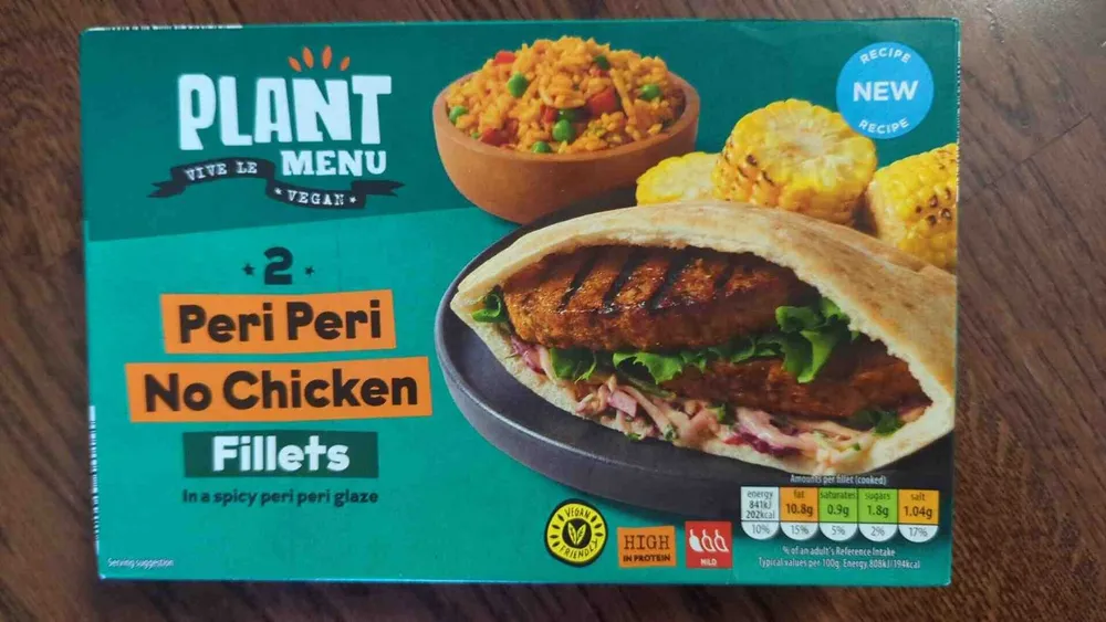 Peri peri no chicken fillets