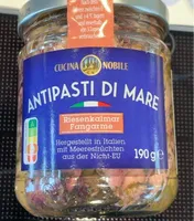 Antipasti di mare- Riesenkalmar Fangarme