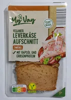 Veganer Leverkäse-Aufschnitt - Zwiebel
