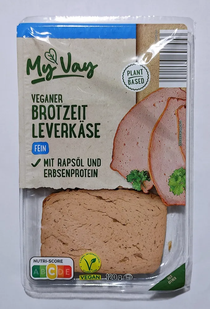 Veganer Brotzeit-Leverkäse