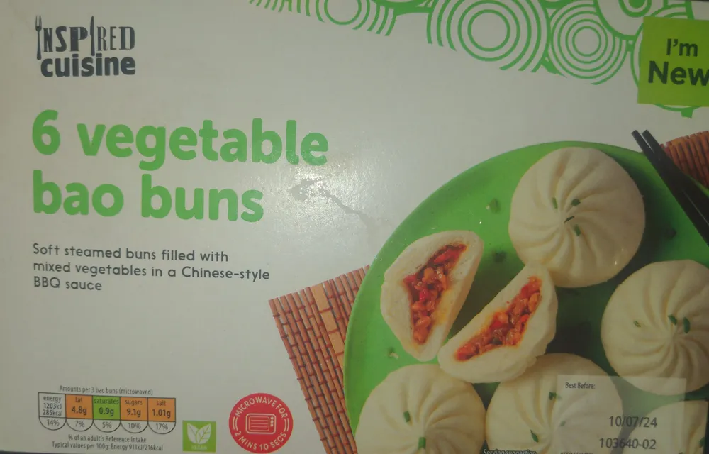 6 Vegetable Bao Buns