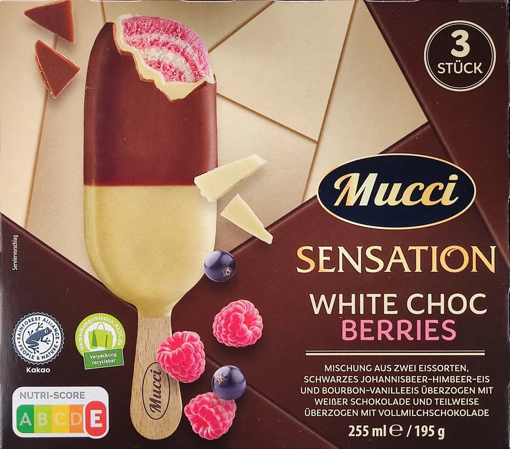 Sensation - White Choc Berries